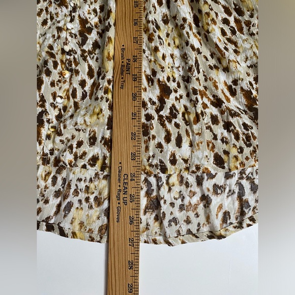 Gimmicks The Buckle Pieced Woven Lace Blouse Women’s size Small - Picture 9 of 16